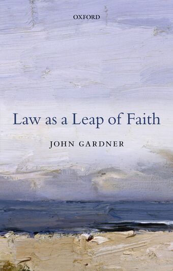 Law as a Leap of Faith book cover