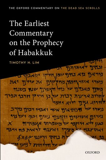 The Earliest Commentary on the Prophecy of Habakkuk book cover