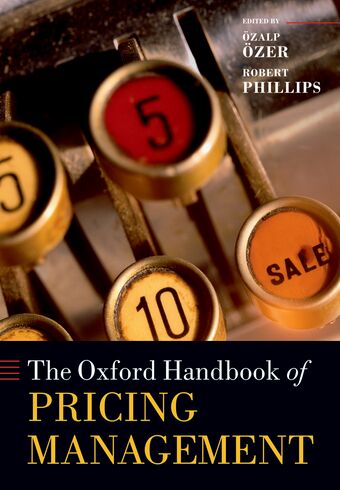 The Oxford Handbook of Pricing Management book cover
