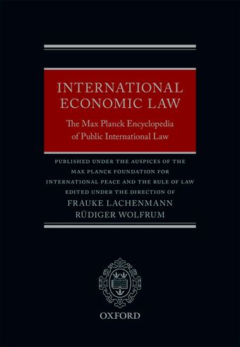 The Max Planck Encyclopedia of Public International Law book cover