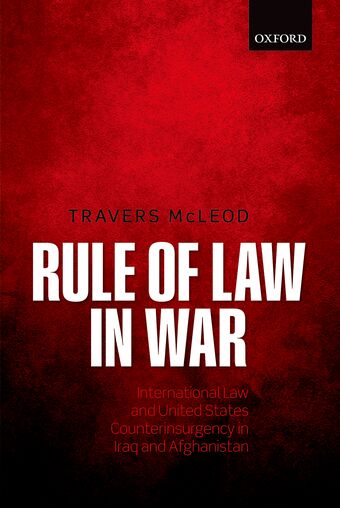 Rule of Law in War book cover