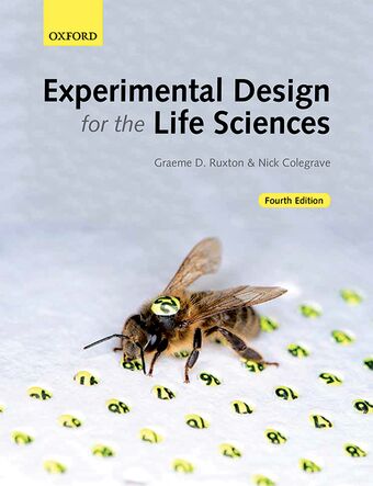 Experimental Design for the Life Sciences book cover