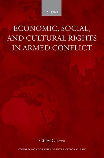 Economic, Social, and Cultural Rights in Armed Conflict book cover