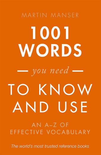 1001 Words You Need to Know and Use book cover