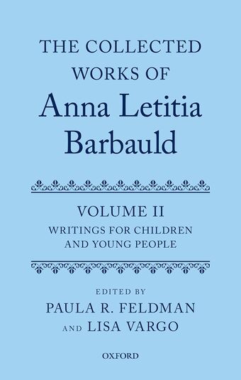 The Collected Works of Anna Letitia Barbauld book cover