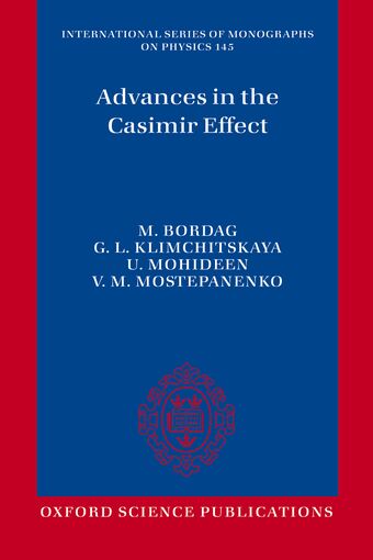 Advances in the Casimir Effect book cover