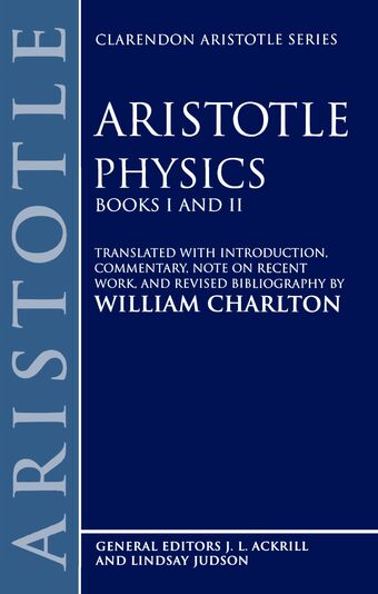 Physics, Books I and II book cover