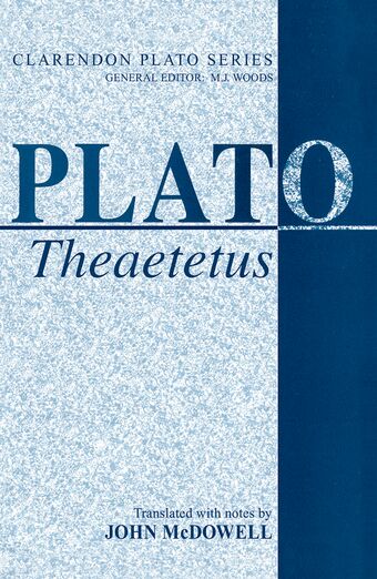 Theaetetus book cover