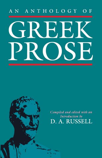 An Anthology of Greek Prose book cover