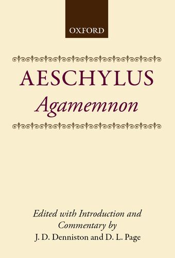 Agamemnon book cover