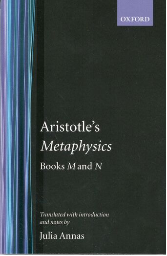 Metaphysics Books M and N book cover