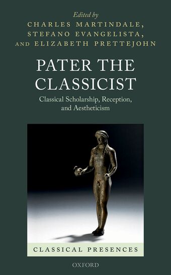 Pater the Classicist book cover