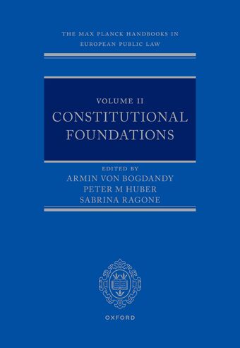 The Max Planck Handbooks in European Public Law Volume II book cover