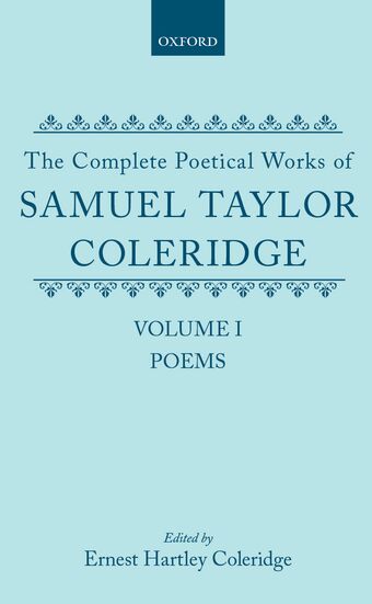 The Complete Poetical Works of Samuel Taylor Coleridge book cover