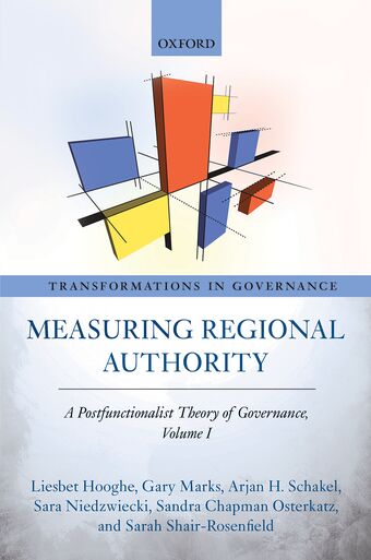 Measuring Regional Authority book cover
