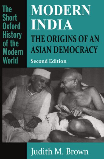 Modern India book cover