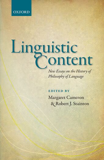 Linguistic Content book cover