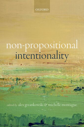 Non-Propositional Intentionality book cover