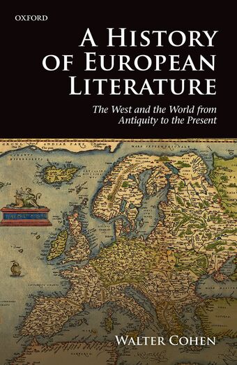 A History of European Literature book cover