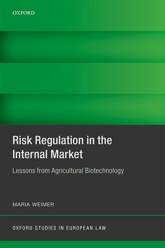 Constitutionalizing EU Administrative Risk Governance book cover