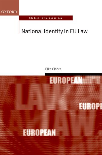 National Identity in EU Law book cover