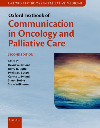Oxford Textbook of Communication in Oncology and Palliative Care book cover