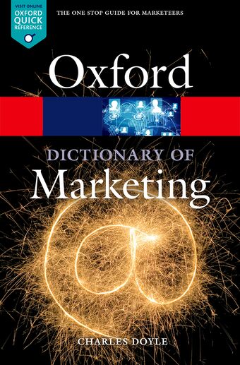Oxford Dictionary of Marketing book cover