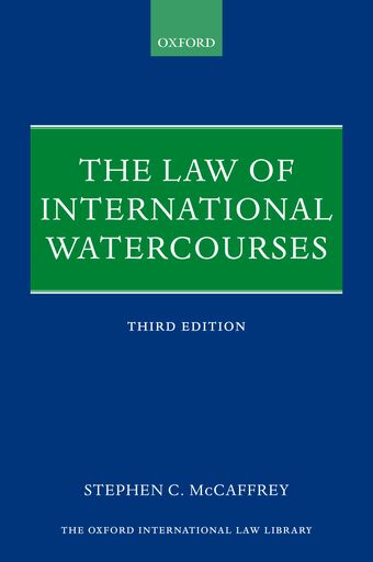 The Law of International Watercourses book cover