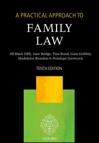 A Practical Approach to Family Law book cover