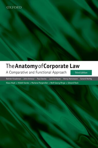 The Anatomy of Corporate Law book cover