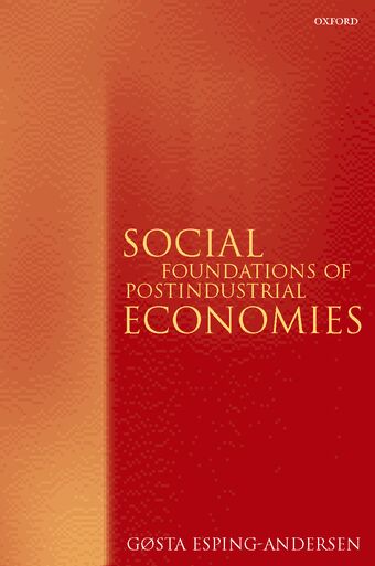 Social Foundations of Postindustrial Economies book cover