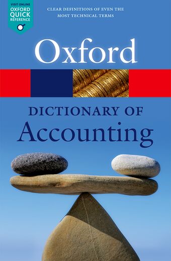 A Dictionary of Accounting book cover