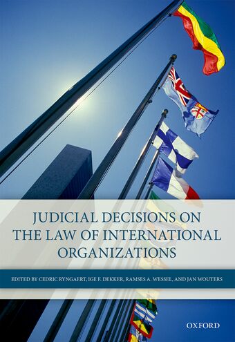 Judicial Decisions on the Law of International Organizations book cover