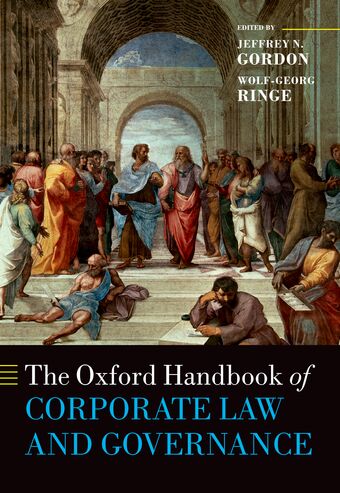 The Oxford Handbook of Corporate Law and Governance book cover