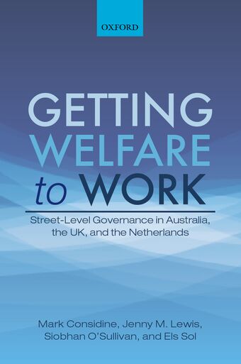 Getting Welfare to Work book cover