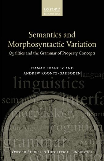Semantics and Morphosyntactic Variation book cover