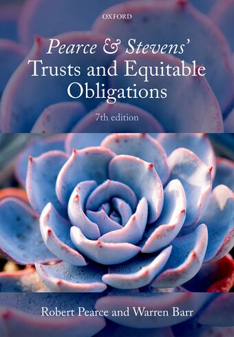 Pearce & Stevens' Trusts and Equitable Obligations book cover