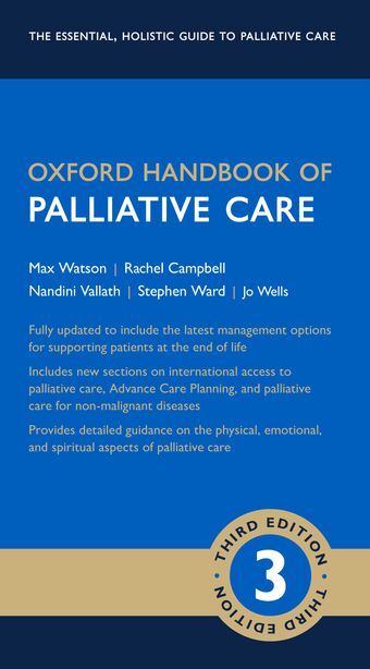 Oxford Handbook of Palliative Care book cover