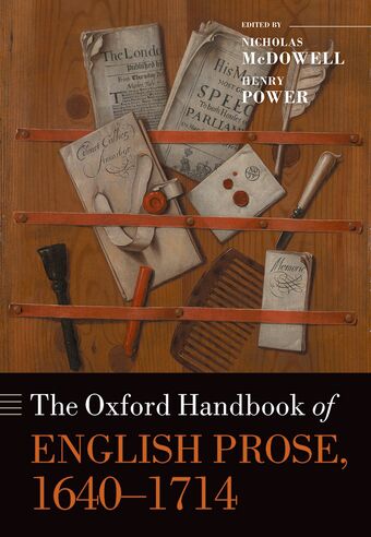 The Oxford Handbook of English Prose, 1640-1714 book cover