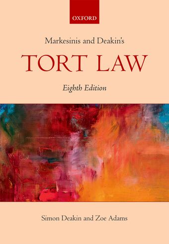 Markesinis and Deakin's Tort Law book cover