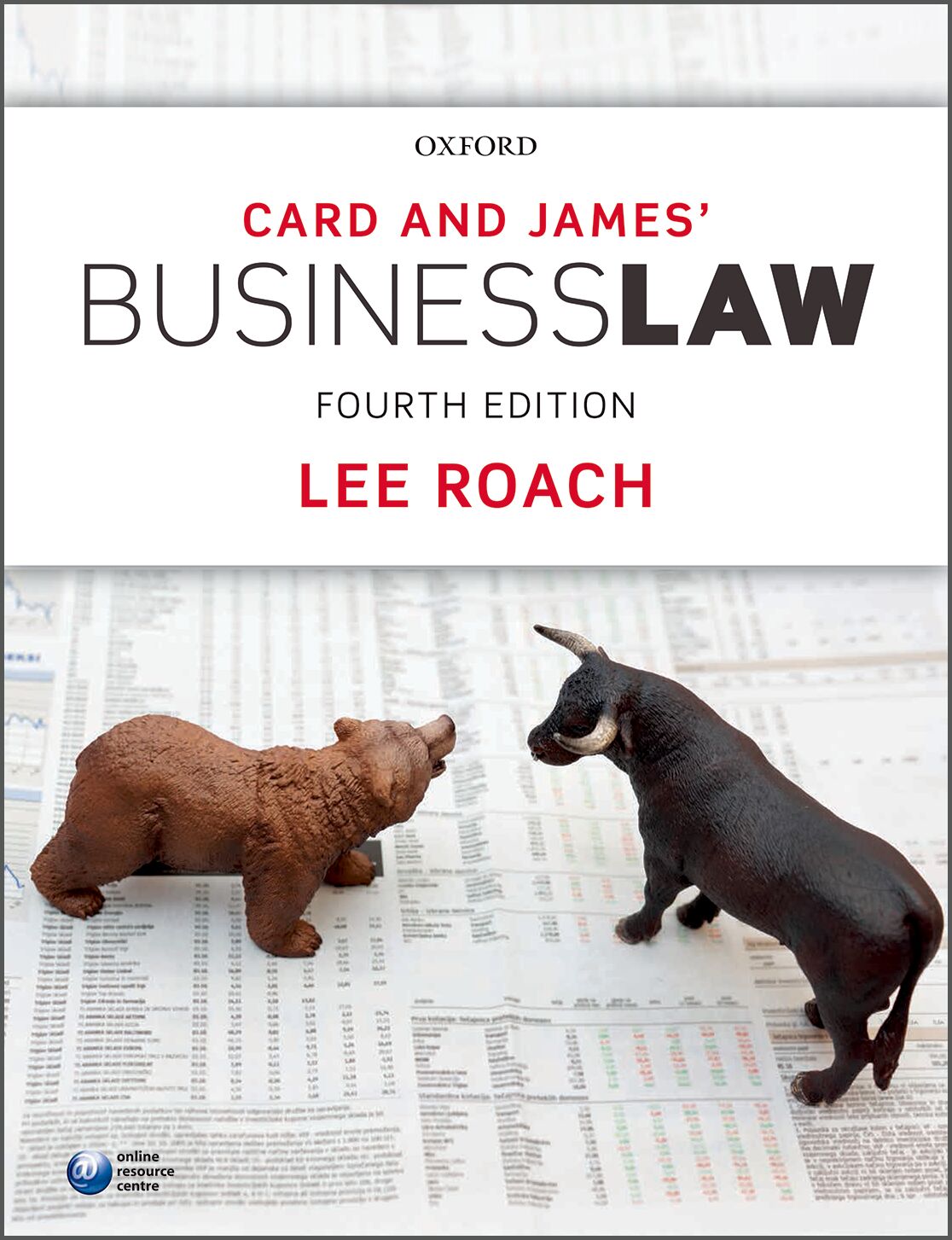 Card & James' Business Law book cover
