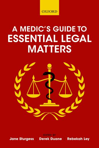 A Medic's Guide to Essential Legal Matters book cover
