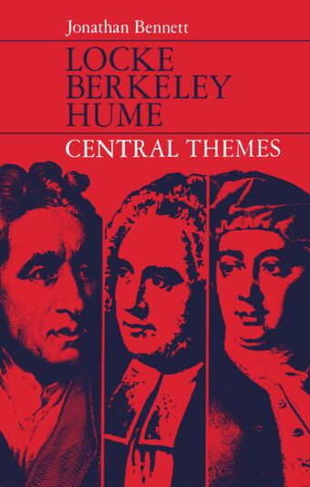 Locke, Berkeley, Hume book cover
