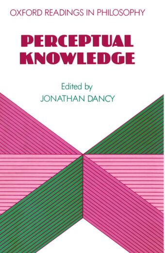 Perceptual Knowledge book cover