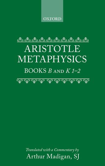 Metaphysics book cover
