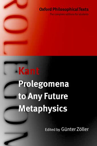 Prolegomena to any Future Metaphysics book cover