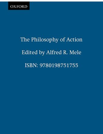 The Philosophy of Action book cover