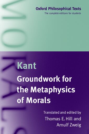 Immanuel Kant book cover