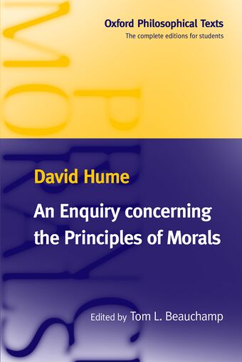 An Enquiry Concerning the Principles of Morals book cover