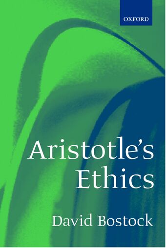 Aristotle's Ethics book cover